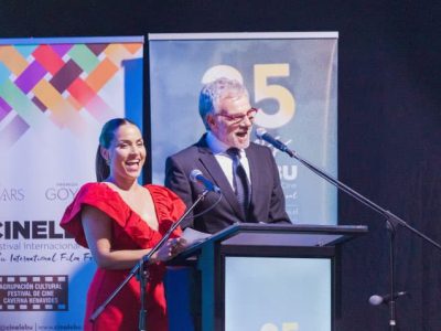 CINELEBU 2025: Emotiva inauguración con premio a Roser Fort y estreno de cortometrajes infantiles
